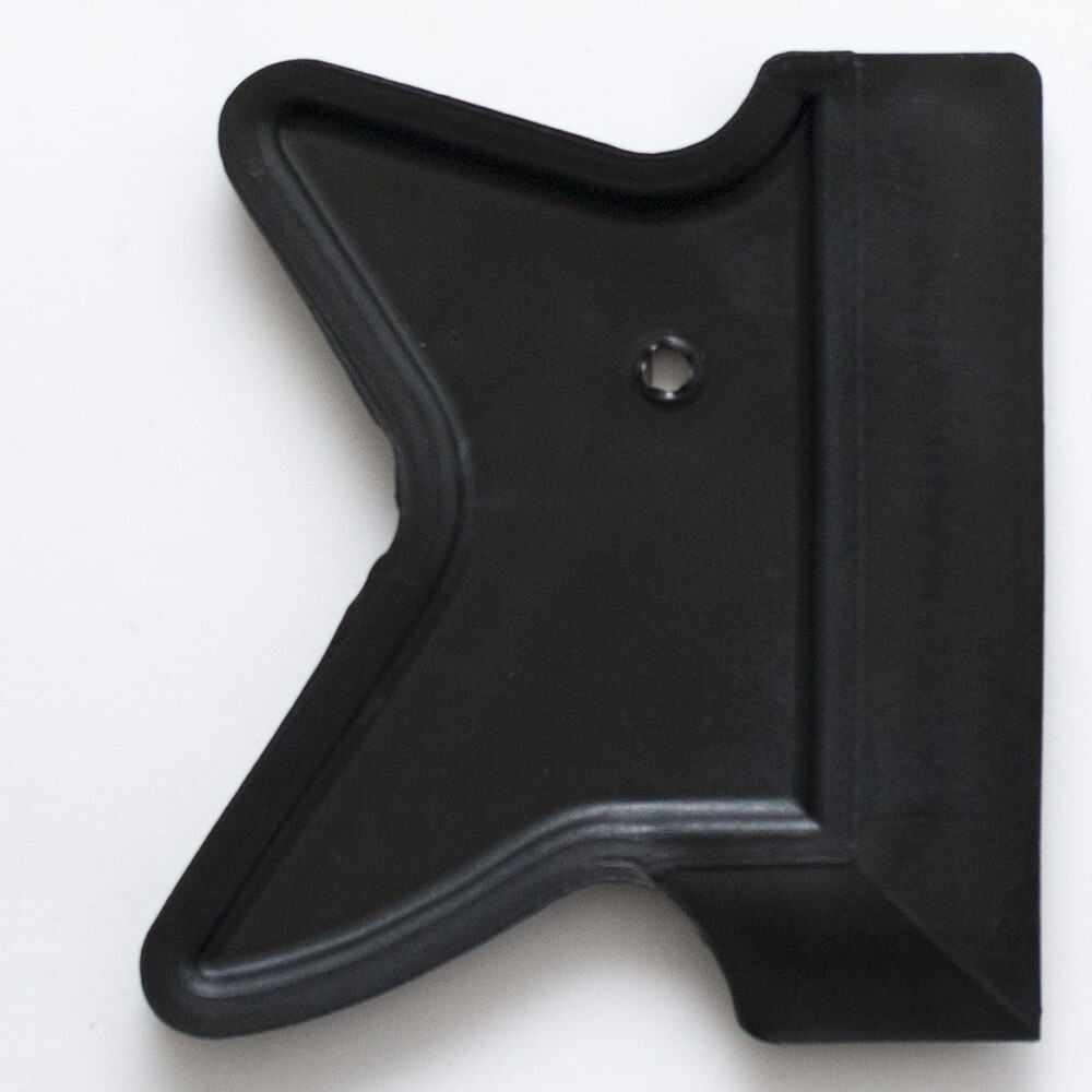 100 mm Fugenmesser Schwarz Kunststoff Plastik Fliesen Reinigung Silikon Kratzer
