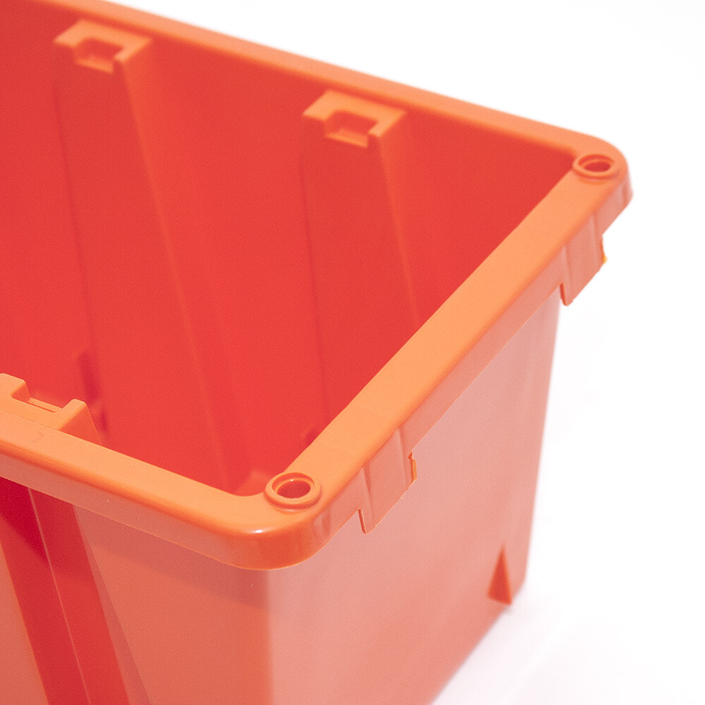 Werkzeugbox 18 x 24 x 40 cm Lagerkiste Box Stapelbox Lagerbox Plastikbox