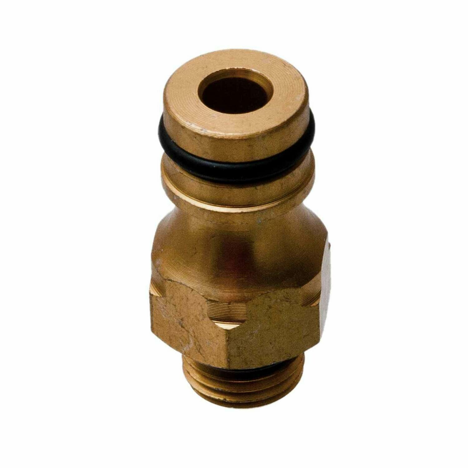 Schnellkupplung Messing Schlauchkupplung mit Gewinde 1/2" für Gartenschlauch