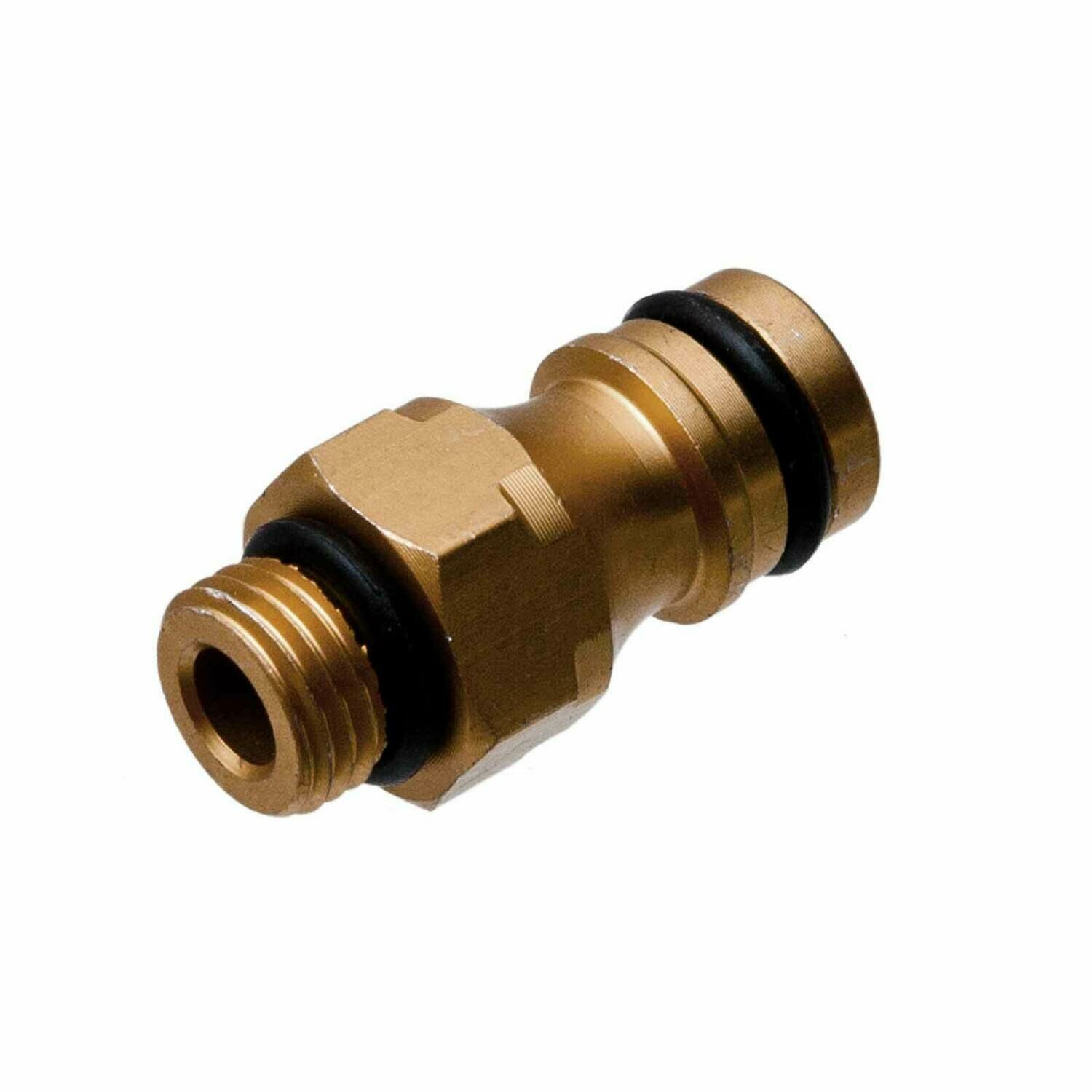 Schnellkupplung Messing Schlauchkupplung mit Gewinde 1/2" für Gartenschlauch