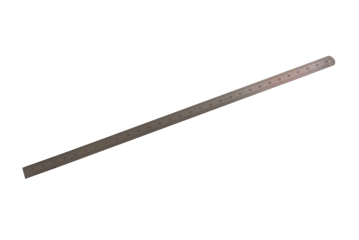 75 cm 30 Zoll Stahllineal Stahlmaßstab Metalllineal Lineal 750mm Werkstattlineal