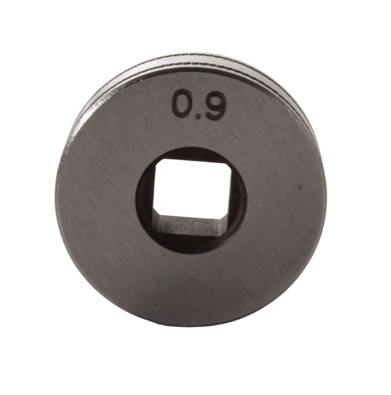 Drahtvorschubrolle MIG MAG Drahtvorschubgetriebe Drahtvorschub 25 x 0.8 / 0.9 mm