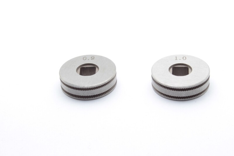 Drahtvorschubrolle MIG MAG Drahtvorschubgetriebe Drahtvorschub 25 x 0.8 / 0.9 mm