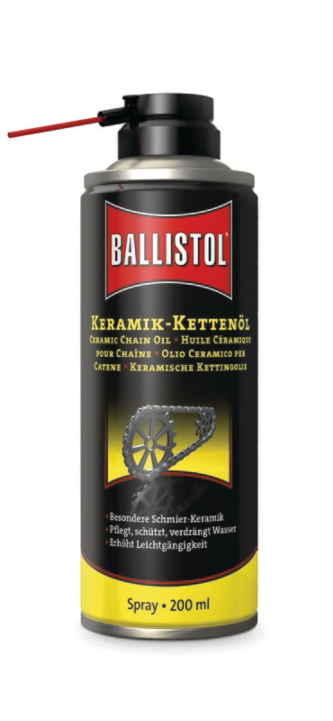 BALLISTOL Keramik-Kettenöl Spray 200 ml BikeCer Fahrradöl