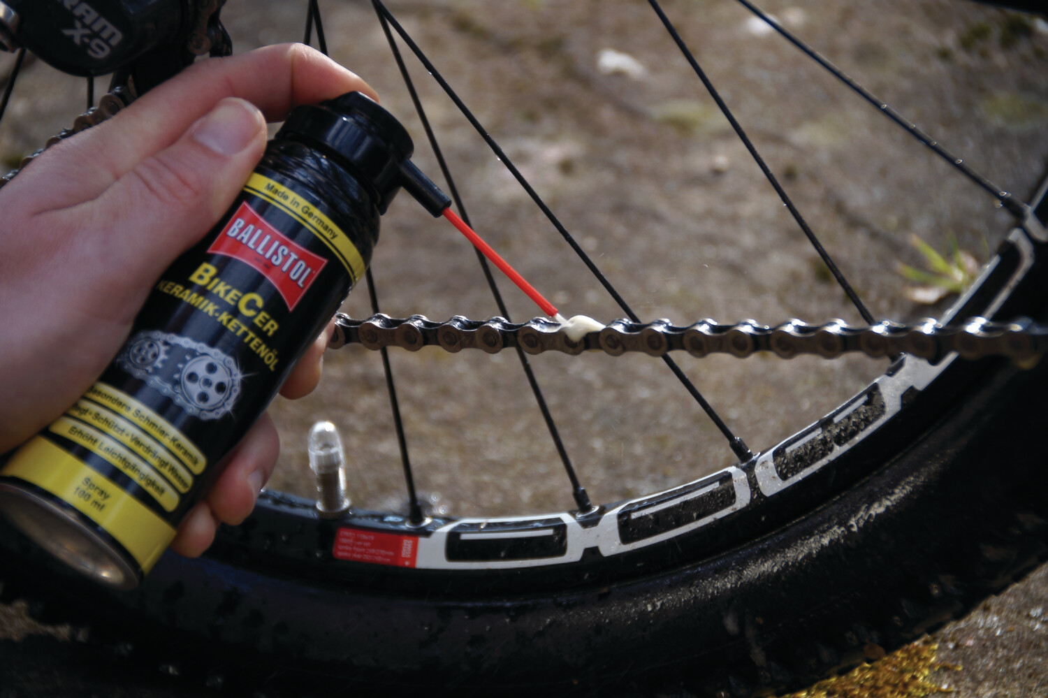 BALLISTOL Keramik-Kettenöl Spray 200 ml BikeCer Fahrradöl