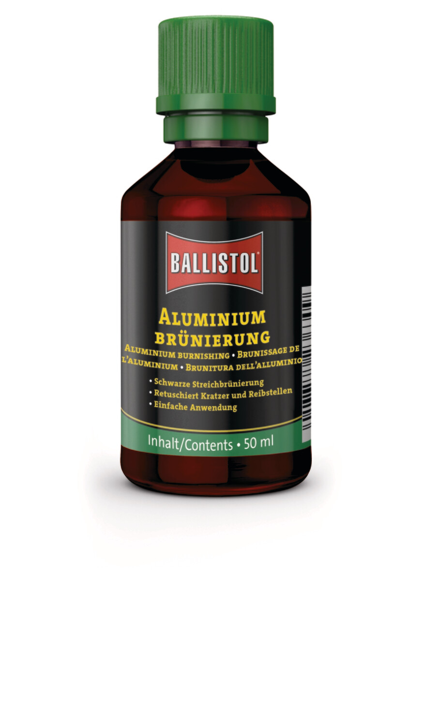 Ballistol Aluminium Schnellbrünierung 50ml Waffen Brünierung flüssig schwarz Kaltbrünierung