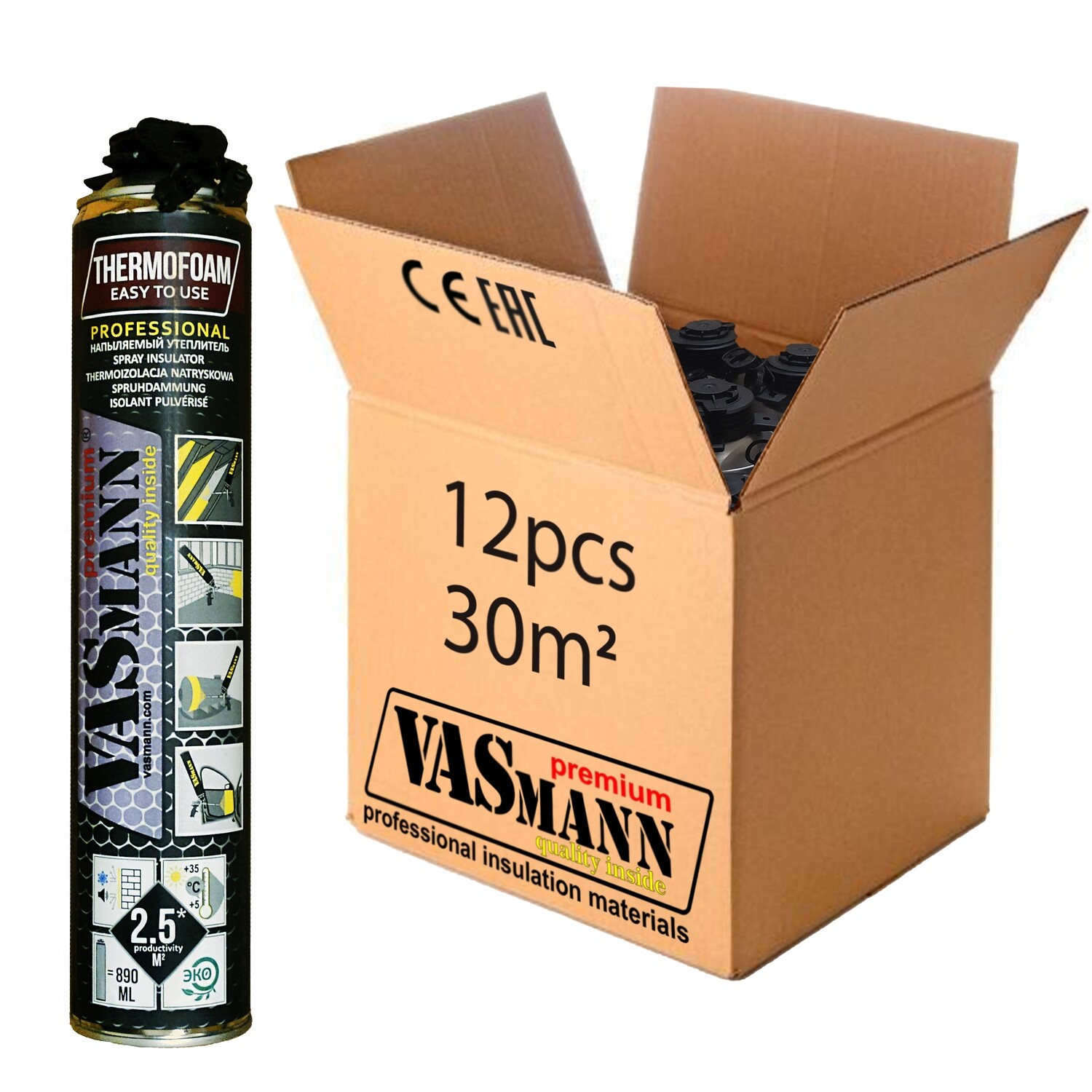 Sprühdämmung Fassadendämmung Dachdämmung Perimeterdämmung Kellerdeckendämmung Zwischensparrendämmung Effektive Wärmedämmung EPS / XPS Dämmung (12 (30m2))