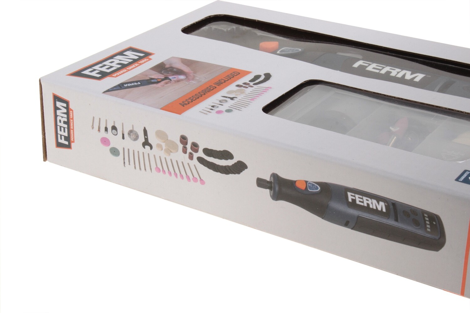 FERM Kombiwerkzeug Akku Multifunktion Hand Gravur Schleifgerät