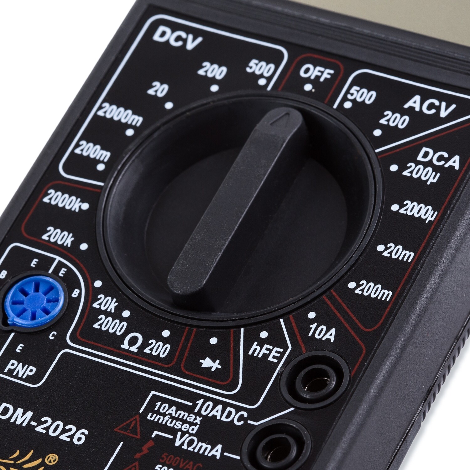 Digital LCD Multimeter Strommesser Voltmeter Strom Messgerät AC DC Amperemeter