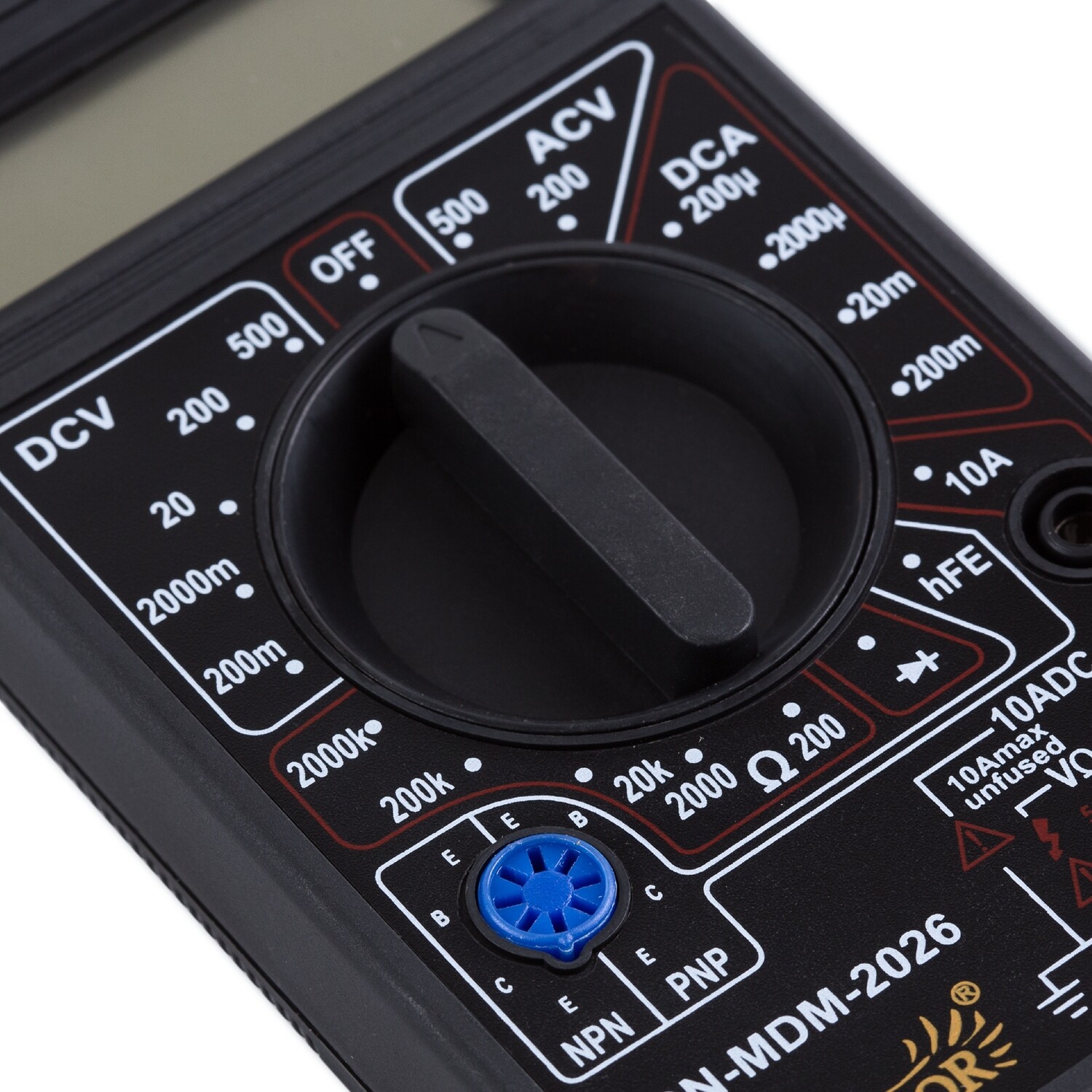 Digital LCD Multimeter Strommesser Voltmeter Strom Messgerät AC DC Amperemeter