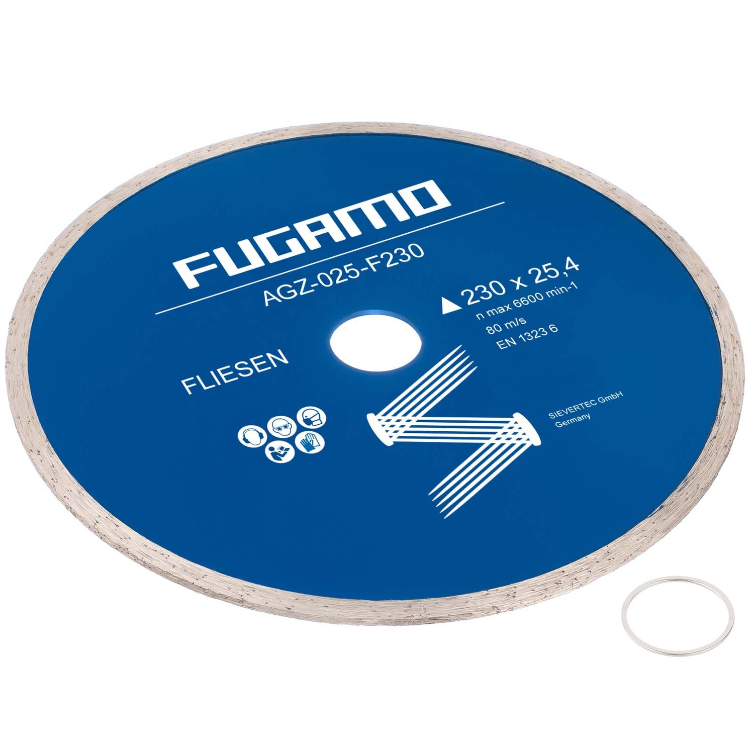 Fliesen Ø 230 x 25,4 mm Diamanttrennscheibe Trennscheibe Tiles Keramik
