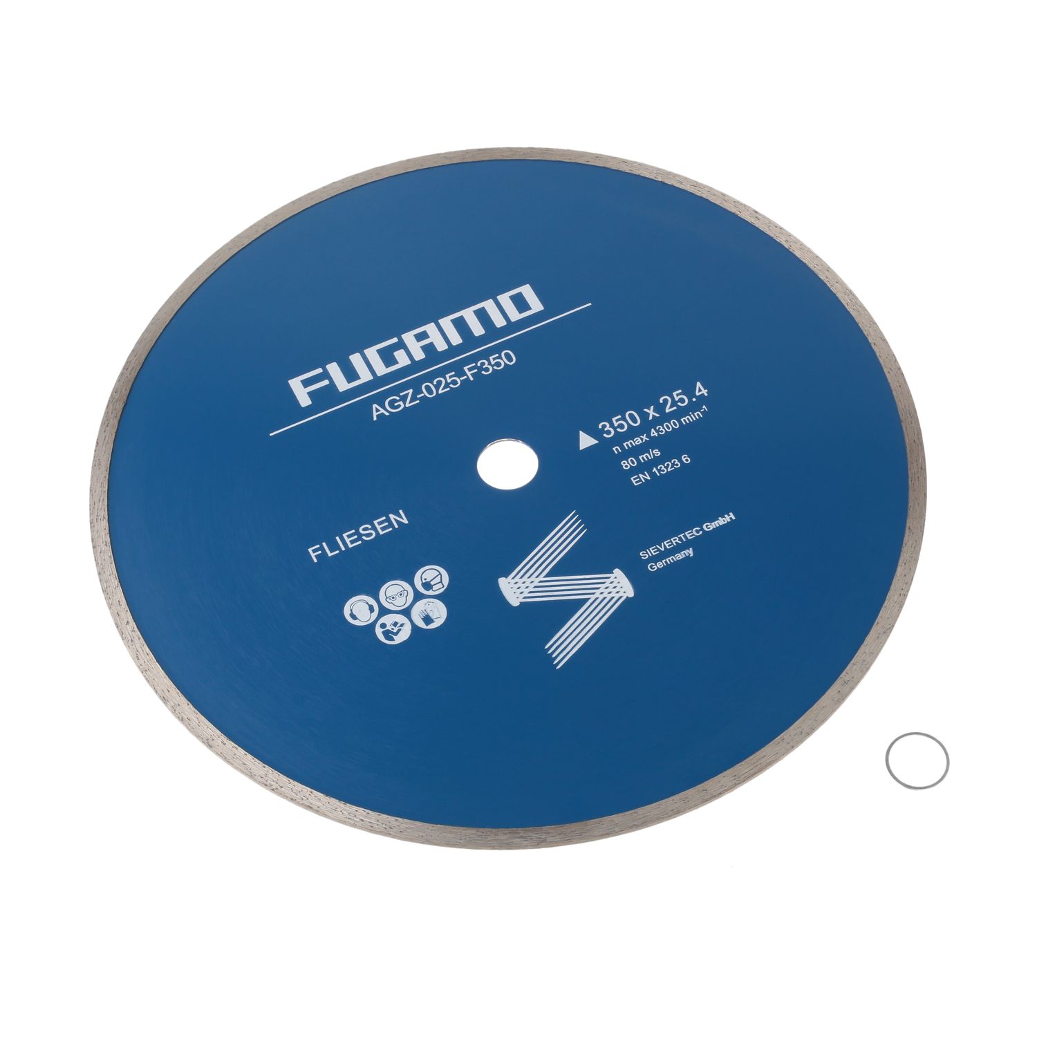 Fliesen Ø 350 x 25,4 mm Diamanttrennscheibe Trennscheibe Tiles Keramik