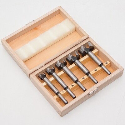Forstnerbohrer Satz Ø 15, 20, 25, 30, 35 mm Schaft 8 mm Topfbohrer Holzbohrer