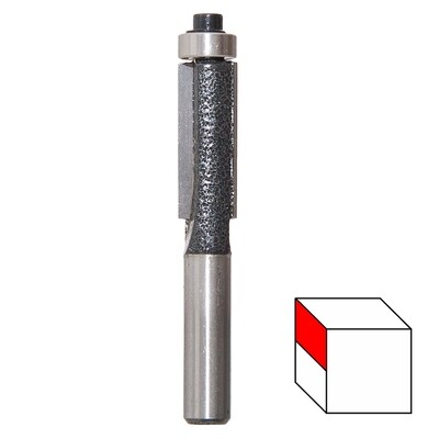 HM Bündigfräser Ø 10 mm Schaft 8 mm Nutenfräser Kopierfräser Holzfraeser