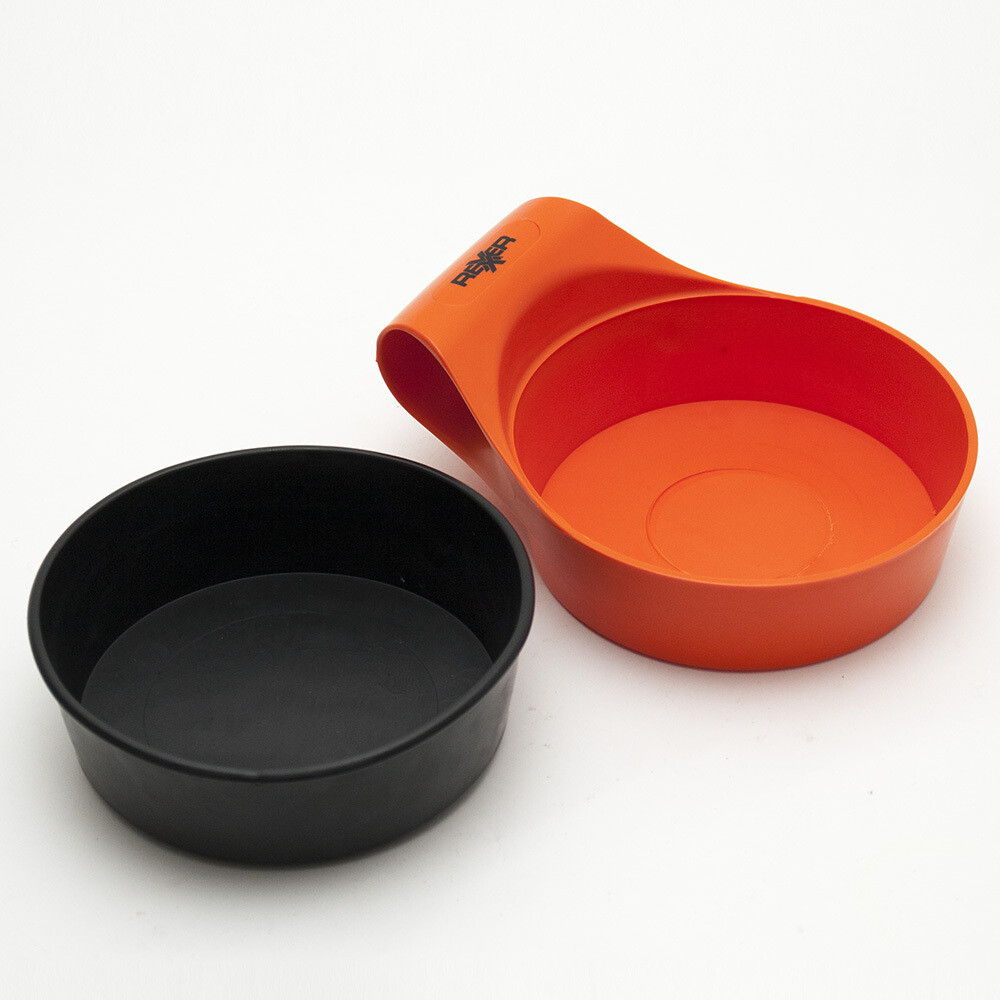 0,5 L Gipsbecher mit Tragegriff Ø 140 mm Weichgummi Wechselbar Misch Anrühr