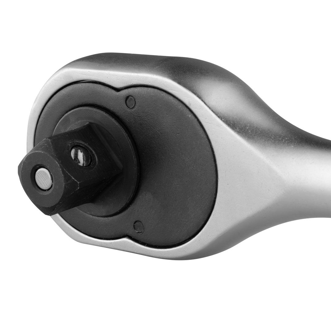 Umschaltknarre Ratschen Gekrümmter Ratschengriff Knarren Schlüssel 1/2" 250 mm 72 Zähne