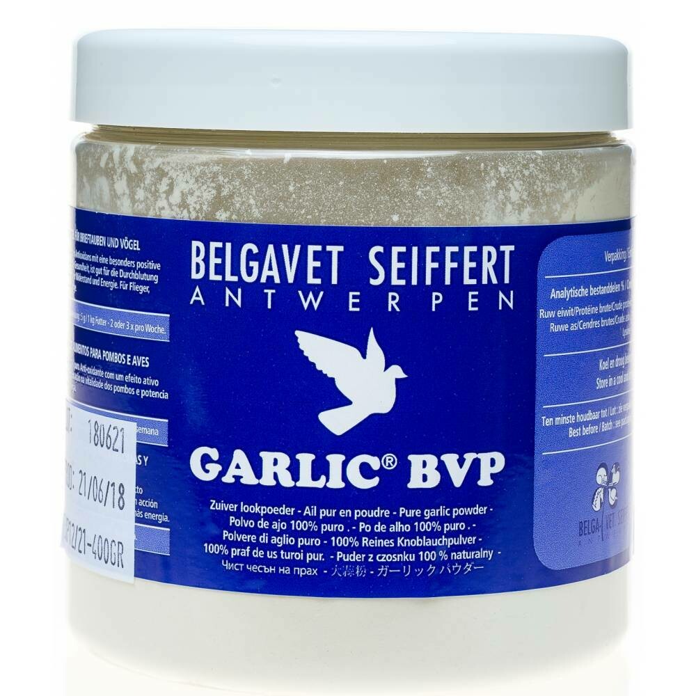 BelgaVet Garlic Poudre 400gr (100% pur ail)