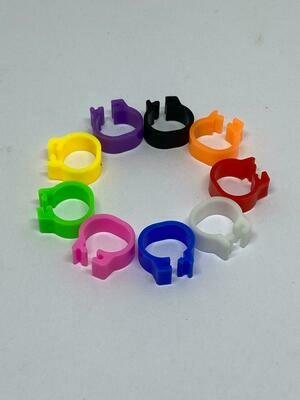 50 Bagues clips 8mm pigeons voyageurs 50 Bagues clips 8mm pigeons voyageurs