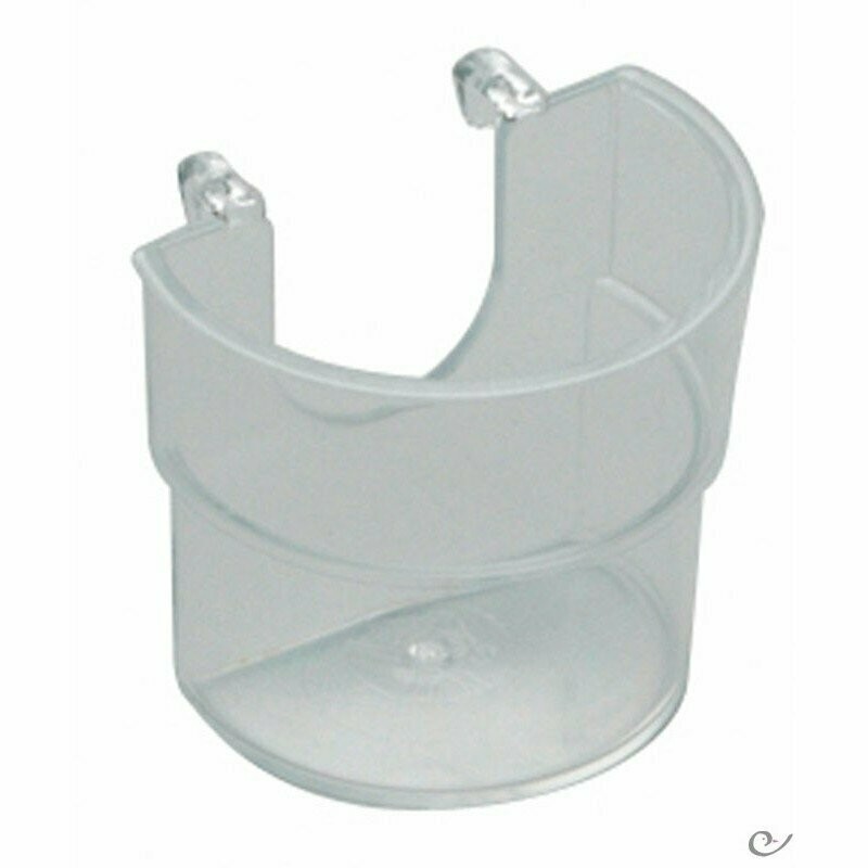 Mangeoire Demi Rond Avec Crochets 6x4x5,3 Cm - 2GR