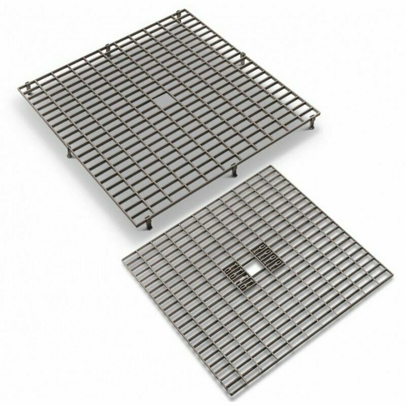 Caillebotis - Grilles En Plastique 38 X 38 Cm Avec Pieds Amovibles