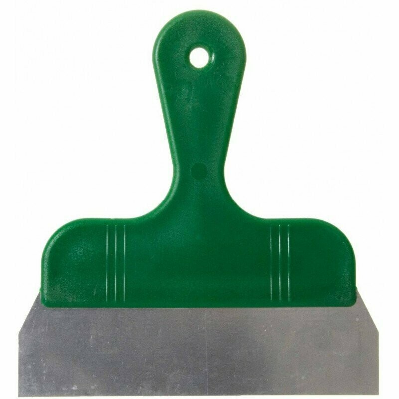 Grattoir 16 cm Manche Vert En Plastique