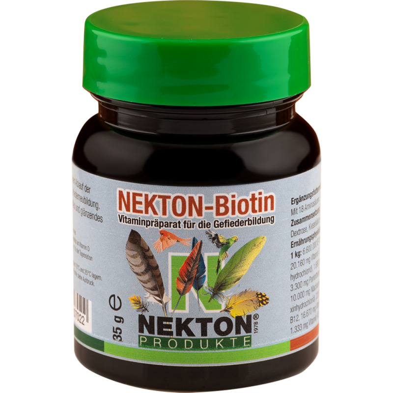 Nekton-Biotin 35gr - Préparation À Base De Vitamines Pour La Pousse Des Plumes