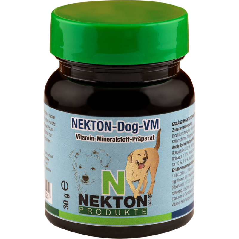 Nekton-Dog-VM Supplément De Vitamines Et Minéraux Pour Chiens 30gr