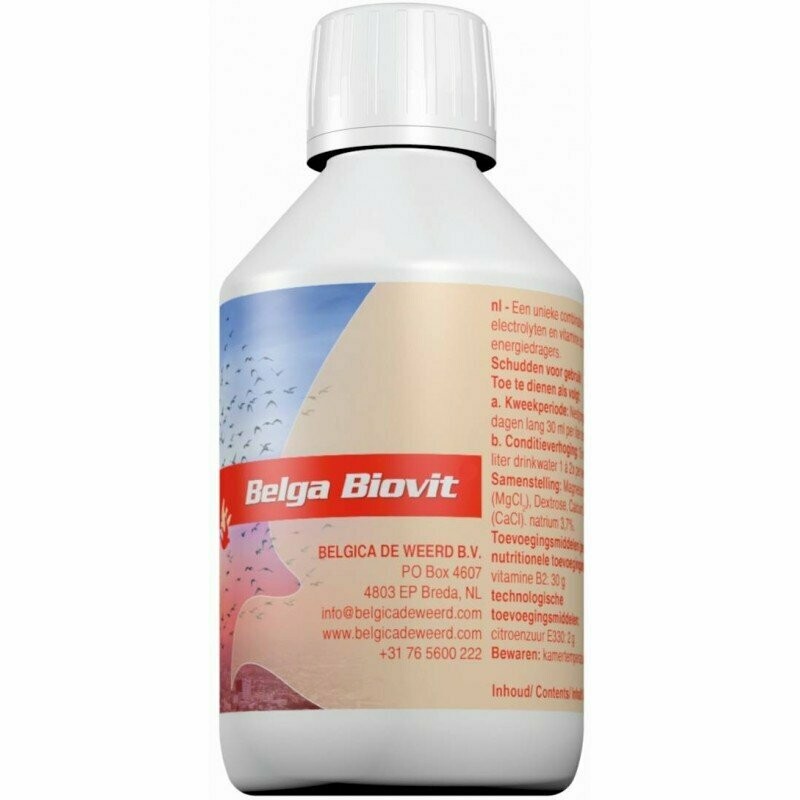 Belga Biovit 250ml - Belgica De Weerd