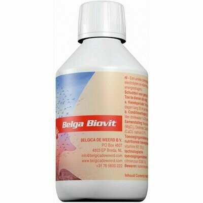 Belga Biovit 250ml - Belgica De Weerd