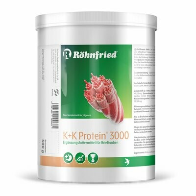 K+K Protéine 3000 500 g - Rohnfried K+K Protéine 3000 500 g - Rohnfried