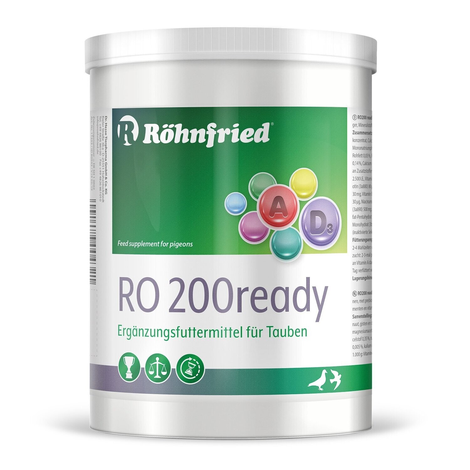 RO200 ready – 600 g Rohnfried