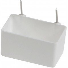 Mangeoire Rectangulaire Crochets 10 X 5 X 5 - Benelux