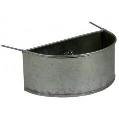 Bac Demi Rond Galvanisé - Benelux