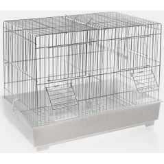 Cage Cova Chromée 42x26x33cm