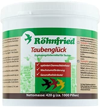 Taubengluckl Pillen 500 g - Rohnfried