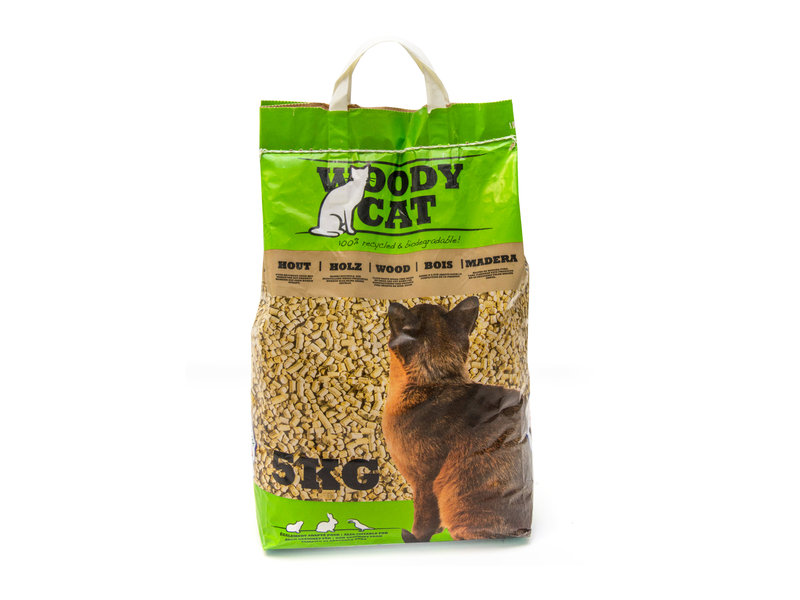 LITIERE A CHATS WOODY CAT 5 KG