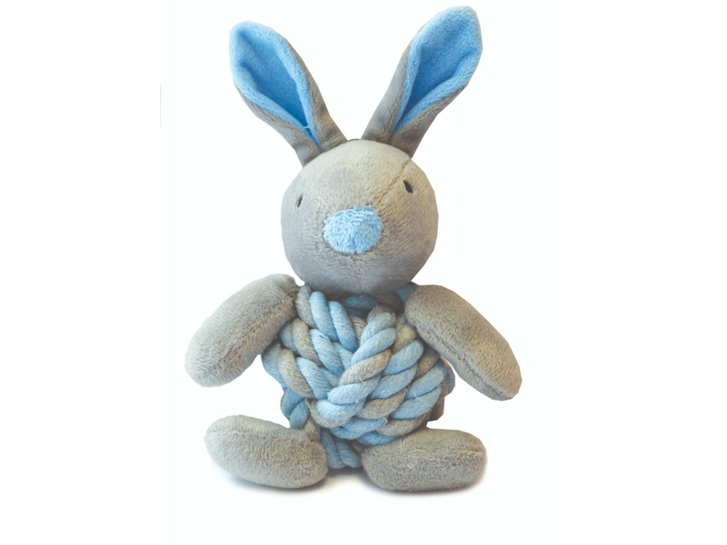 Jouet pour chat LITTLE RASCALS KNOTTIE BUNNY Bleu