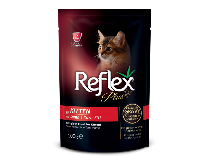 REFLEX PLUS CHATON AGNEAU 100 GR