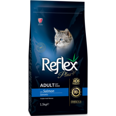 Chat Adult Saumon 1,5kg - Reflex Plus