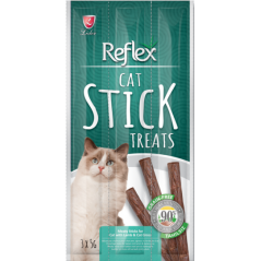 Cat Stick Treats Agneau & Herbe À Chat 3x5gr - Reflex