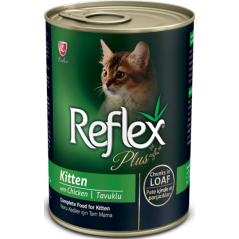 Poulet Chaton 400gr - Reflex Plus