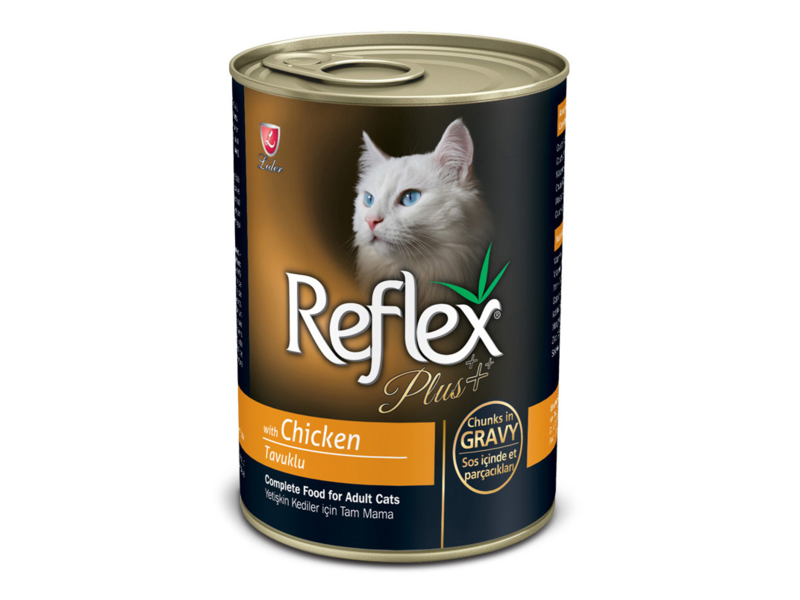 CHAT ADULT POULET EN SAUCE 400 GR - REFLEX PLUS