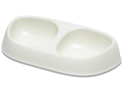 Gamelle SensiBowl Blanche 2x200ml