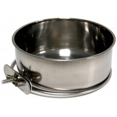 Mangeoire Inox Vis 15cm