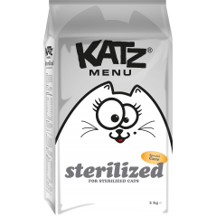 Sterilized 7,5kg - Katz Menu