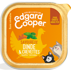 Barquette Adult Dinde Et Crevettes 85gr