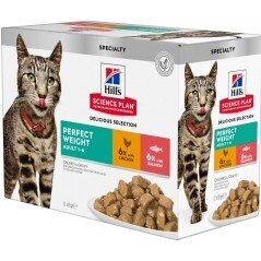 Science Plan Feline Perfect Weight 12x85gr