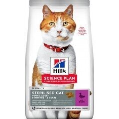 Science Plan Sterilised Chat Young Adult Au Canard 3kg - Hill's