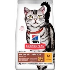 Science Plan Aliment Pour Chat Adulte Hairball Indoor Poulet 1,5kg - Hill's