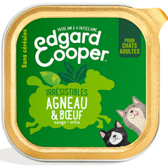 Barquette Adult Bœuf Et Agneau 85gr - Edgard & Cooper